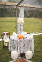Lace Overlay Rentals | Wedding Rentals | Lace Wedding | Rustic Country Wedding | Lace Runners | Linen Rentals